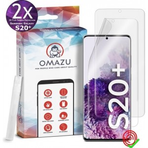 Samsung Galaxy S20 Plus OMAZU 3D Flex TPU Screenprotector, 2 Pack