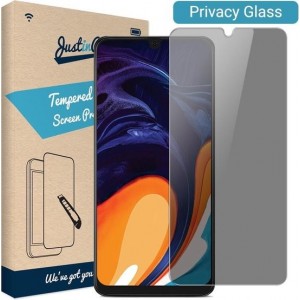 Just in Case Privacy Tempered Glass Samsung Galaxy A20e Protector - Arc Edges