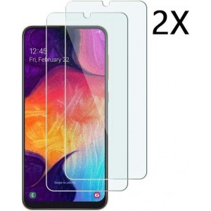 Ntech 2Pack Samsung Galaxy A50 - Screenprotector Tempered glass