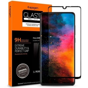 Spigen GLAStR Full Cover Screenprotector voor de Huawei P30 Lite - Zwart