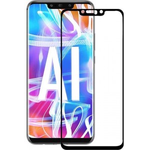 Huawei Mate 20 Lite Screen Protector Glazen Gehard | Full Screen Cover Volledig Beeld | Tempered Glass - van iCall