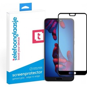 Huawei P20 screenprotector gehard glas Edge to Edge