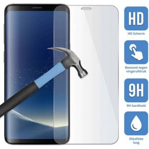 Samsung Galaxy A8 2018 - Screenprotector - Tempered glass