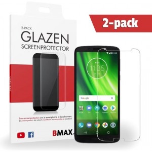 2-pack BMAX Motorola Moto G6 Play Glazen Screenprotector | Beschermglas | Tempered Glass