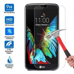 1+1 Gratis Actie LG K10 Screen protector Anti barst Glas bescherm Tempered glass