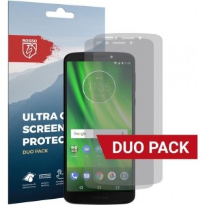 Rosso Motorola Moto G6 Play Ultra Clear Screen Protector Duo Pack