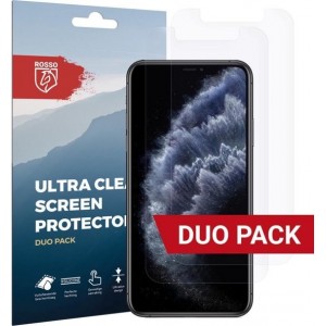 Rosso Apple iPhone 11 Pro Max Ultra Clear Screen Protector Duo Pack