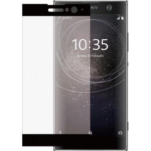 Azuri screenprotector flat tempered glass RINOX ARMOR - Voor Sony Xperia XA2 - Zwart