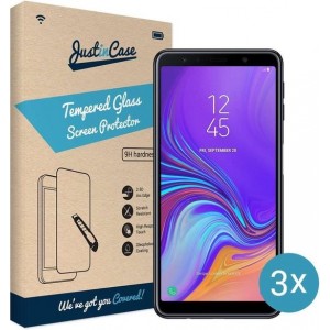 Just in Case Screen Protector Samsung Galaxy A7 2018 - Crystal Clear - 3 stuks