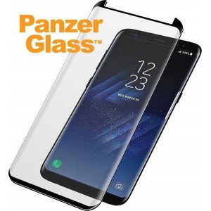 PanzerGlass Case Friendly Screenprotector voor Samsung Galaxy S8 Plus - Zwart