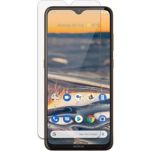 Nokia 5.3 Screenprotector - Tempered Glass Screenprotector - Case-Friendly