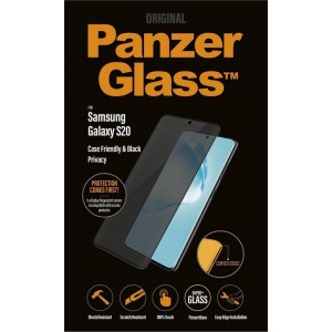 PanzerGlass Case Friendly Privacy Screenprotector voor de Samsung Galaxy S20