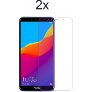 Huawei Y6 (2018) Screenprotector Glas - 2x Tempered Glass Screen Protector