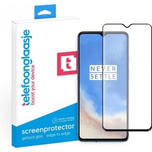 OnePlus 7T screenprotector gehard glas Edge to Edge