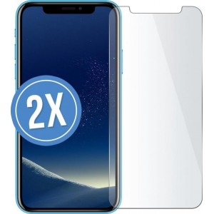 Apple iPhone Xr - Screenprotector - Tempered glass - 2 stuks