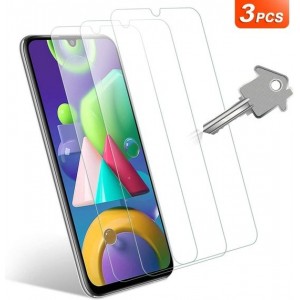 Samsung Galaxy M21 Screen Protector [3-Pack] Tempered Glas Screenprotector