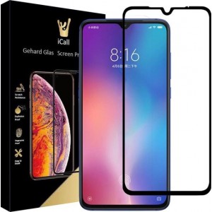 Xiaomi Mi 9 Screenprotector - Tempered Gehard Glas - Full Screen Volledig Beeld - iCall