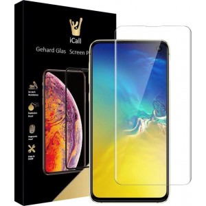 Samsung Galaxy S10e Screenprotector Glazen Gehard | Case Friendly | Tempered Glass van iCall