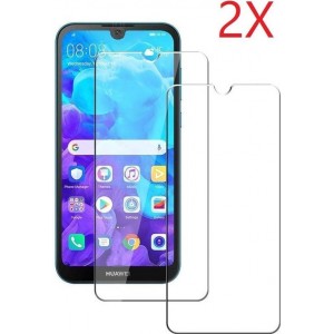 Ntech 2 Pack Huawei Y5 (2019) Screenprotector Tempered Glass