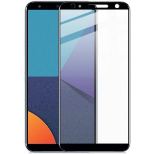 LG K40 IMAK Volledig Dekkende Tempered Glass Zwart