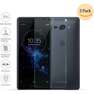 2 Stuks Pack Sony Xperia XZ2 Compact Tempered Glass Screenprotector