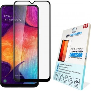 BE-SCHERM Samsung Galaxy A50 Screenprotector Glas (2x) - Tempered Glass - Case Friendly