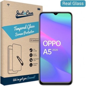 Just in Case Tempered Glass Oppo A5 2020 Protector - Arc Edges