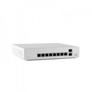 Cisco switch: Meraki MS220-8 - Zilver