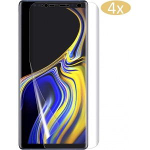 4x Screenprotector voor Samsung Note 9 - Glas PET Folie Screen Protector Transparant 0.2mm 9H - van iCall