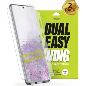 Ringke Dual Easy Wing Screenprotector Duo Pack voor de Samsung Galaxy S20 Plus