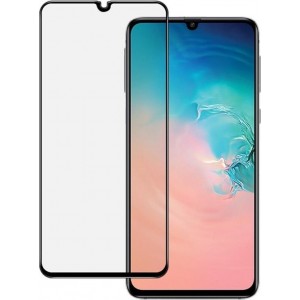 Let op type!! IMAK 9u volledig scherm getemperd glas film Pro + versie voor Galaxy A40 (zwart)