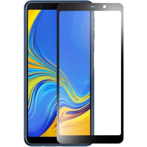 MMOBIEL Samsung Galaxy A7 (A750 2018) Glazen Screenprotector Tempered Gehard Glas 2.5D 9H (0.26mm) - inclusief Cleaning Set