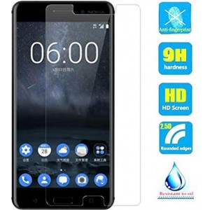 2 Stuks Screenprotector Tempered Glass Glazen Gehard Screen Protector 2.5D 9H (0.3mm) - Nokia 6 2017