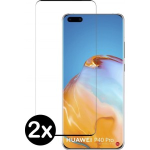 Huawei P40 Pro Screenprotector Glas Tempered Glass - 2 PACK