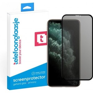 iPhone 11 Pro Max Privacy screenprotector gehard glas Edge to Edge