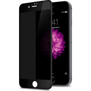 Apple iPhone SE (2020) Matte Screenprotector Glas Gehard Tempered Glass Zwart