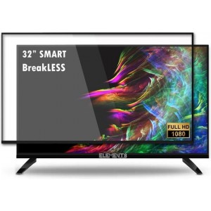 ELEMENTS SMART TV 32" INCH BREAKLESS GLASS