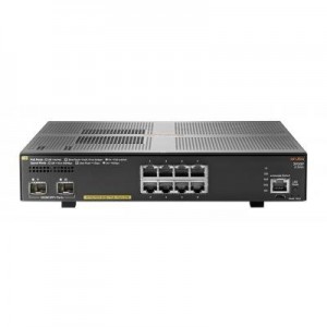 Hewlett Packard Enterprise switch: Aruba 2930F-8G-PoE+-2SFP+ - Grijs