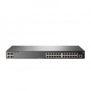 Hewlett Packard Enterprise switch: Aruba 2930F-24G-4SFP+ - Grijs