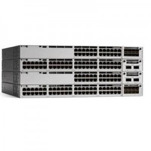 Cisco switch: Catalyst Catalyst 9300 48-port PoE+, Network Essentials - Grijs