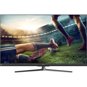 Hisense U8QF 55U8QF tv 138,7 cm (54.6'') 4K Ultra HD Smart TV Wi-Fi Zwart, Metallic