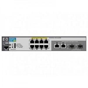 Hewlett Packard Enterprise switch: Aruba 2915-8G-PoE - Grijs