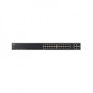 Cisco switch: Small Business SG220-26 - Zwart