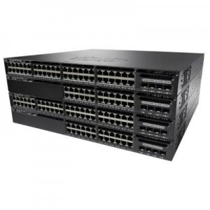Cisco switch: Catalyst Catalyst 3650-24TS-S, Standalone, 1U, 24 x 10/100/1000 Ethernet, 4x1G Uplink ports, DRAM 4GB, .....