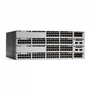 Cisco switch: Catalyst Catalyst 9300 24-port PoE+, Network Advantage - Grijs