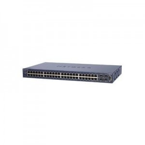 Netgear switch: GSM7248-200EUS, IEEE 802.3 a/b/i/z, 48-port Gigabit Ethernet, ACLs: L2/L3/L4, QoS
