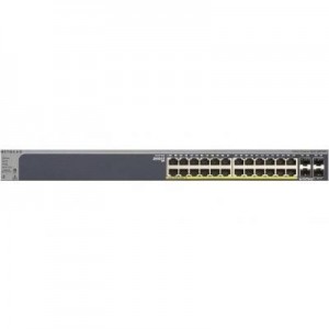 Netgear switch: GS728TPP - Grijs