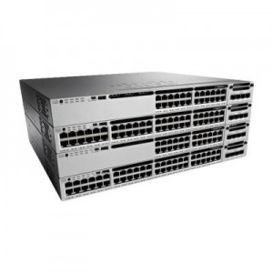 Cisco switch: Catalyst Stackable 48 10/100/1000 Ethernet ports, with 350WAC power supply 1 RU, IP Services feature set .....