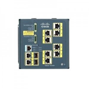 Cisco switch: 8 Ethernet 10/100, DC, Layer 2, 802.1q, QoS, IGMPv3, DHCP, 128 MB DRAM - Blauw