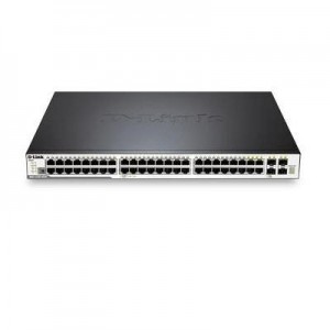 D-Link switch: DGS-3120-48PC-SI XStack Managed 48-Port Gigabit Stackable L2+ Switch, 4 Combo SFP, 40-Gigabit Stacking, .....